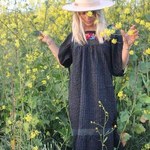 Vintage Embroidered Spanish Dress